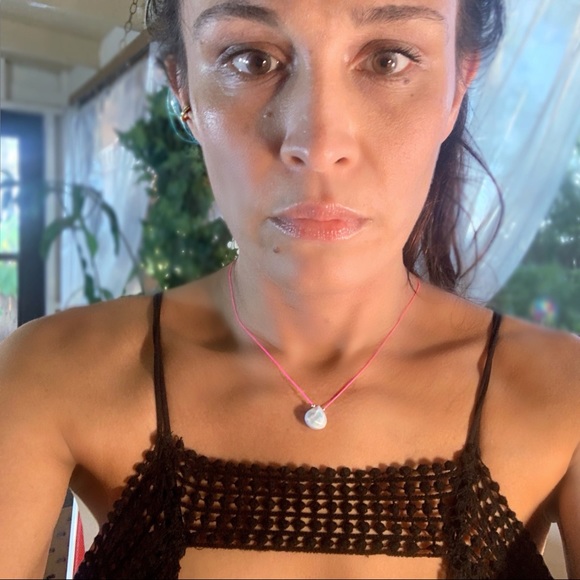 Owyhee Boulder Opal Thread Healing Necklace - Picture 5 of 7